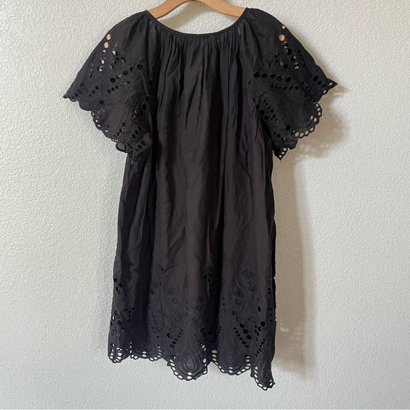 MICHAEL Michael Kors Black Eyelet Flowy Sundress or Swimsuit Coverup – Size M - Picture 2 of 10